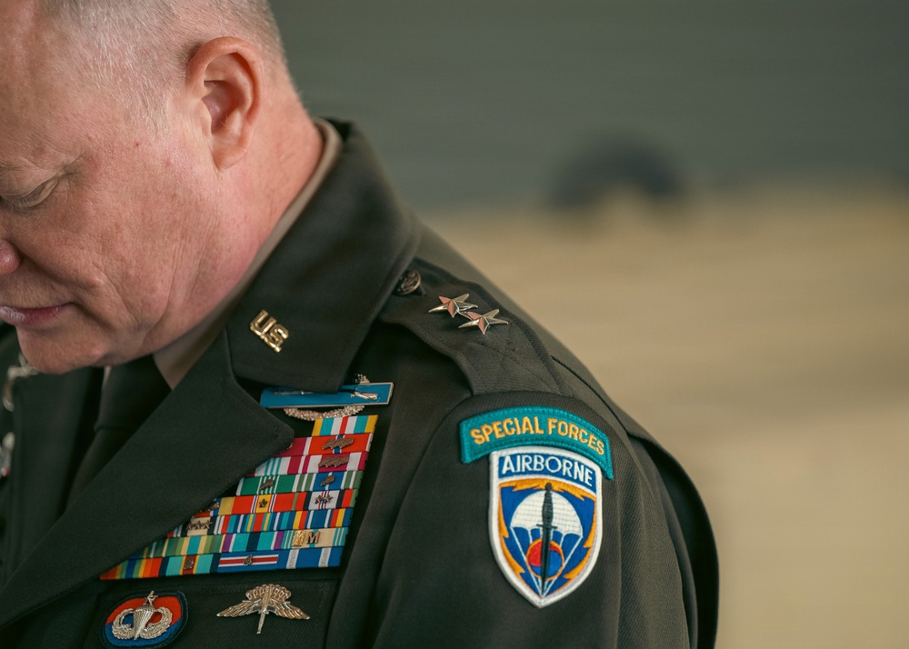 SOCKOR commanding general pins on second star