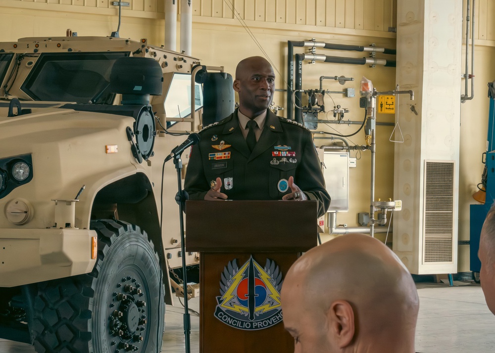 SOCKOR commanding general pins on second star