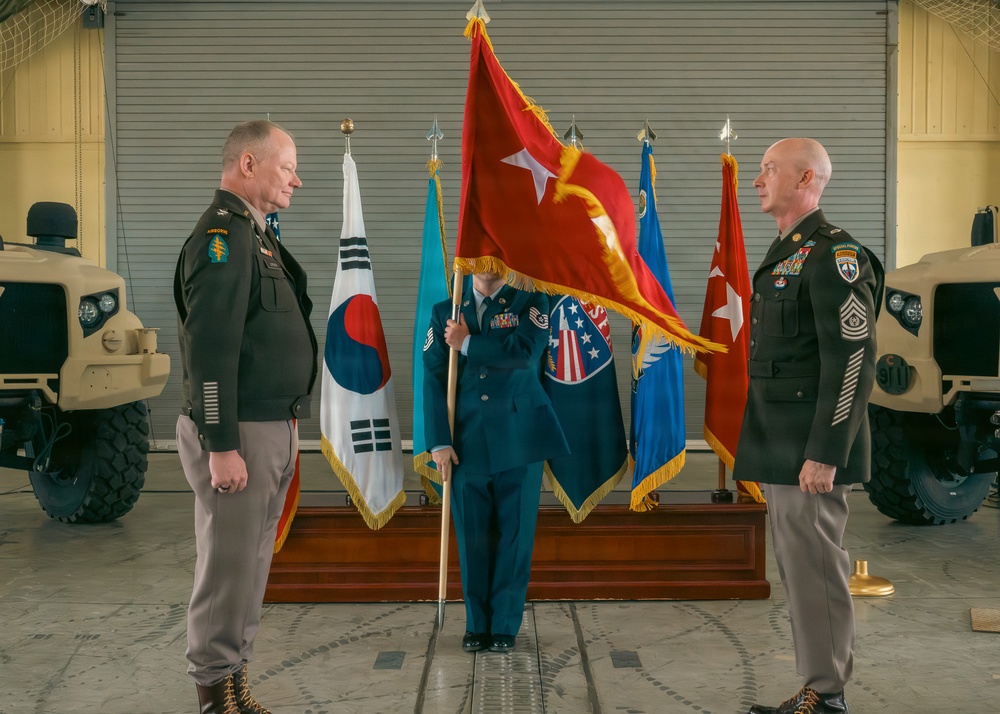 SOCKOR commanding general pins on second star