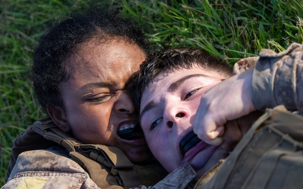 U.S. Marines Participate in a MCMAP Culminating Event