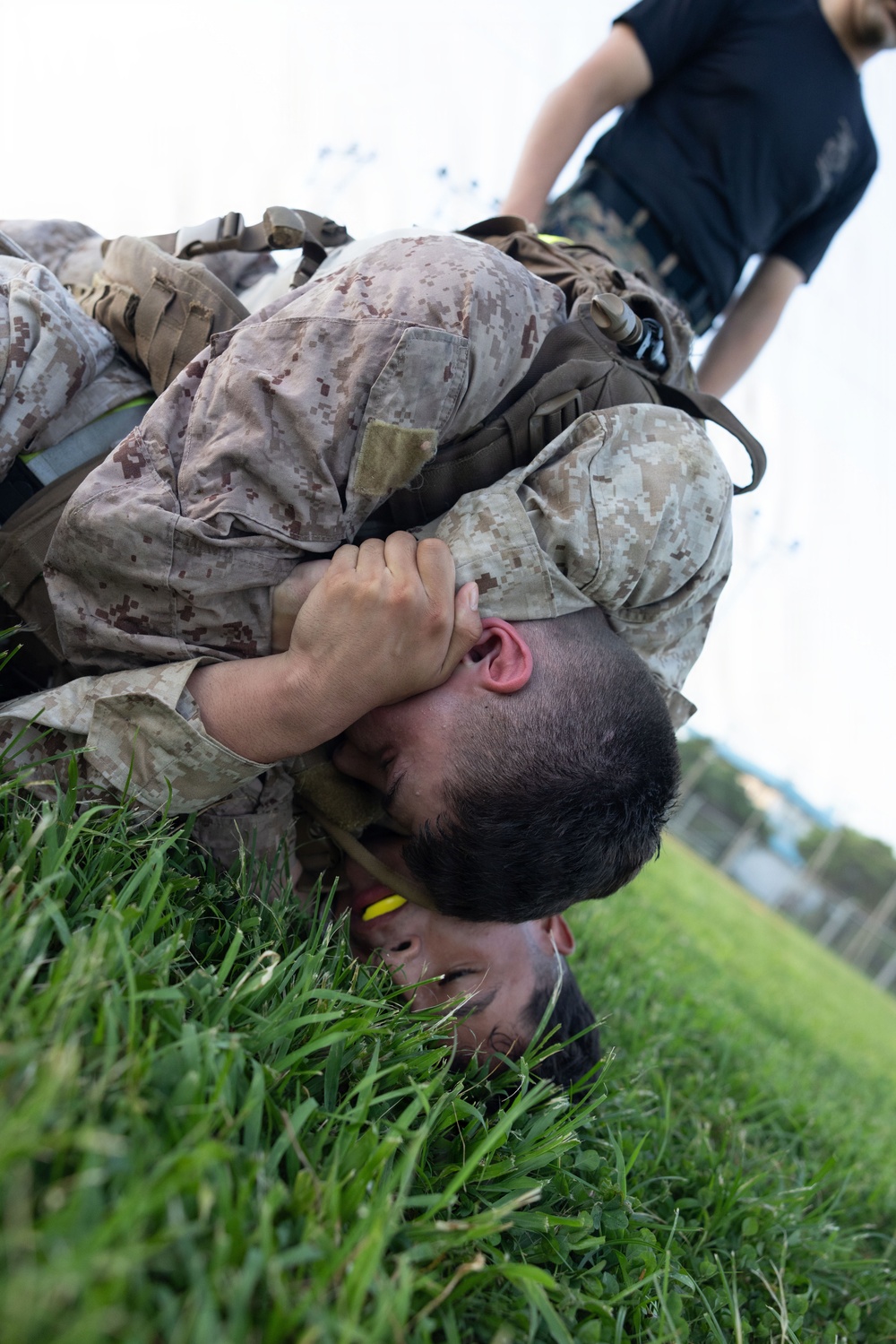 U.S. Marines Participate in a MCMAP Culminating Event
