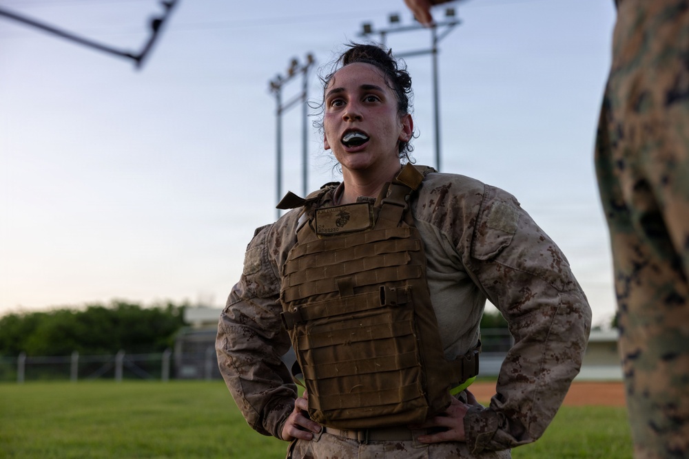 U.S. Marines Participate in a MCMAP Culminating Event