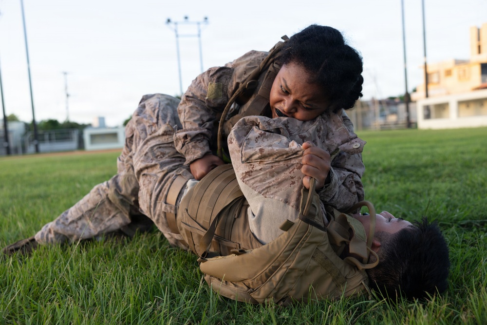 U.S. Marines Participate in a MCMAP Culminating Event