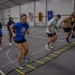 Soldiers attend soccer clinic held by professional players at Pabradė Training Area