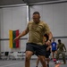 Soldiers attend soccer clinic held by professional players at Pabradė Training Area