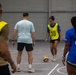 Soldiers attend soccer clinic held by professional players at Pabradė Training Area
