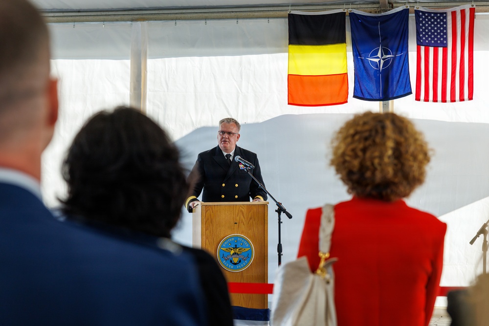 USS Mount Whitney Hosts Key Leader Engagment in Zeebrugge, Belgium