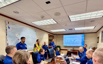 U.S. Coast Guard responds to Super Typhoon Bavi