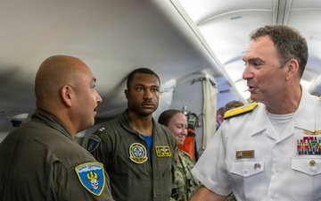 Rear Adm. Kyle Gantt Visits P-8A Squadron VP-26