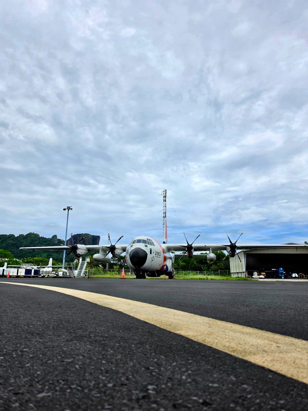 U.S. Coast Guard responds to Super Typhoon Bavi