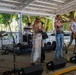 The Pistol Blonde performs for Independence Day
