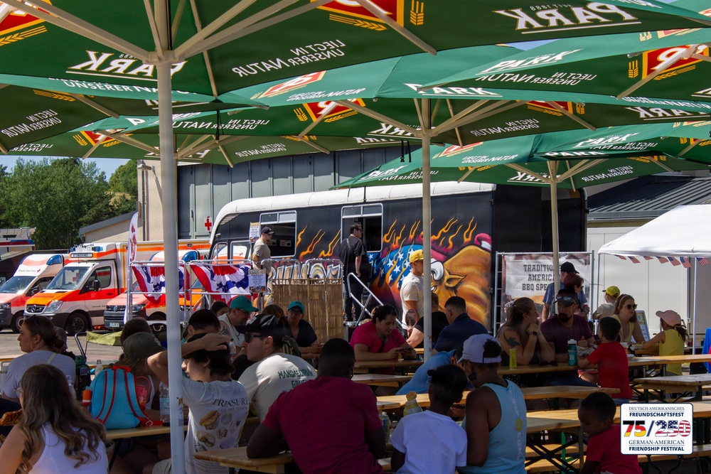 USAG Rheinland-Pfalz celebrates partnerships, freedom at 75/250 German-American Friendship Fest