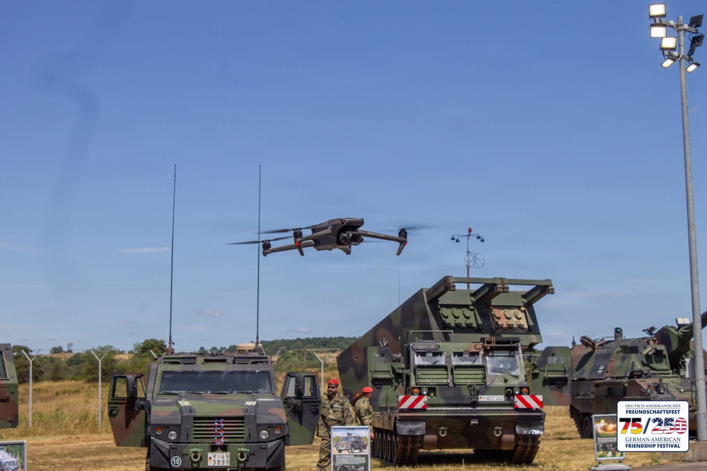 USAG Rheinland-Pfalz celebrates partnerships, freedom at 75/250 German-American Friendship Fest