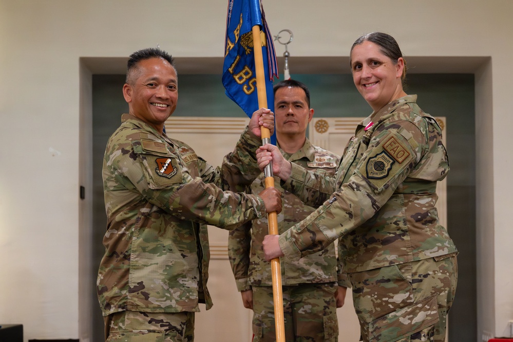 425th Air Base Squadron change of command