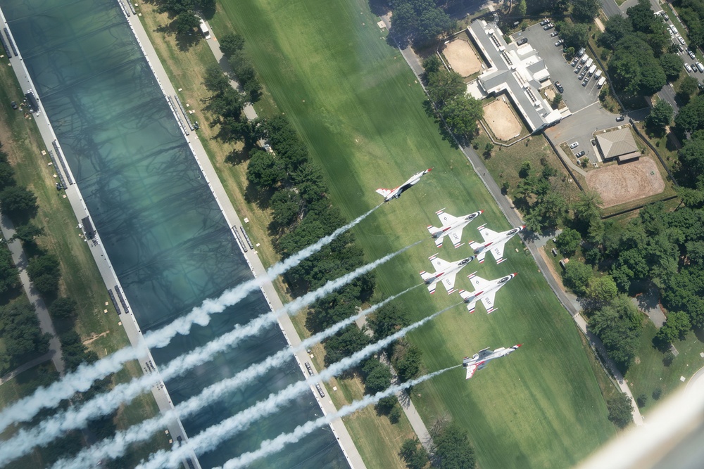 Thunderbirds Celebrate Salute to America 250