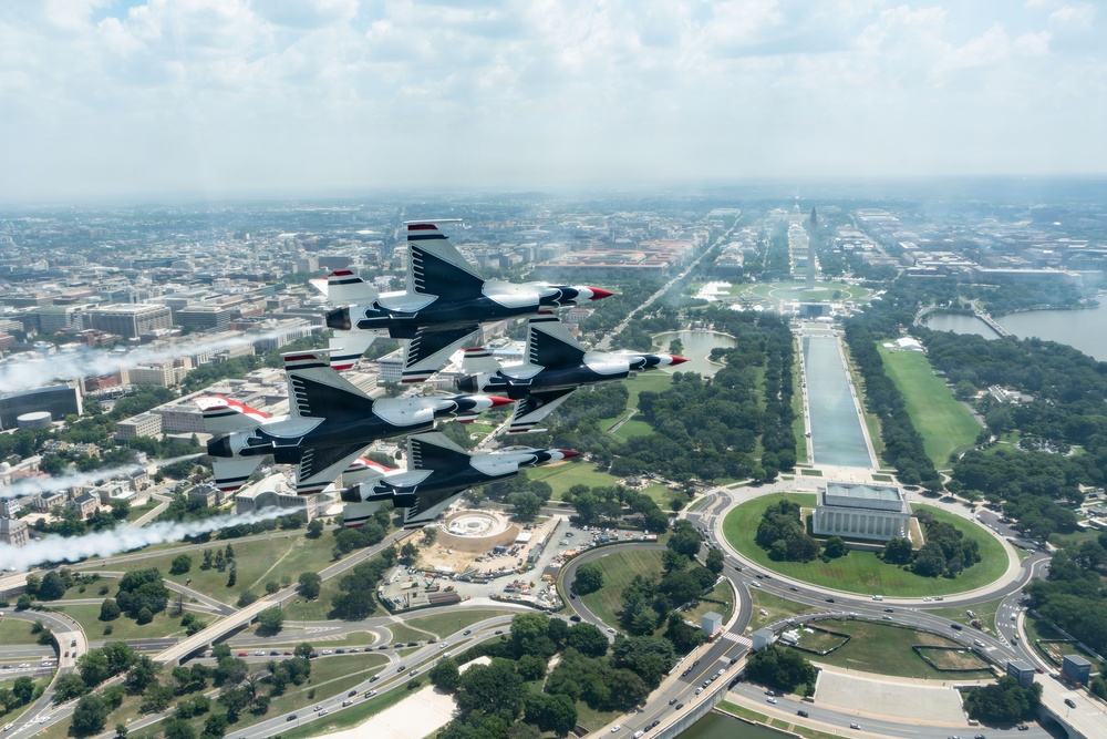 Thunderbirds Celebrate Salute to America 250