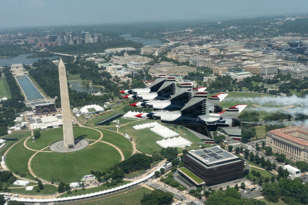 Thunderbirds Celebrate Salute to America 250