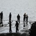 U.S. Sailors prepare for a landing craft, utility to approach the well deck of the San Antonio-class amphibious transport dock USS Fort Lauderdale (LPD 28), at the port of La Guaira, Venezuela, July 6, 2026.