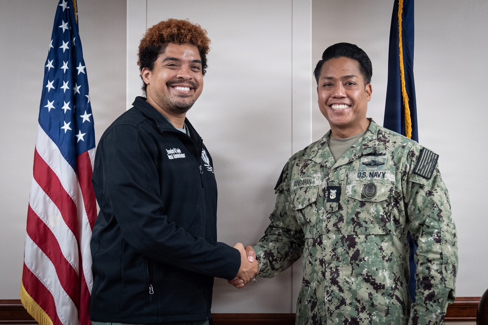 Defense Health Agency Senior Enlisted Leader visits Cherry Point Clinic