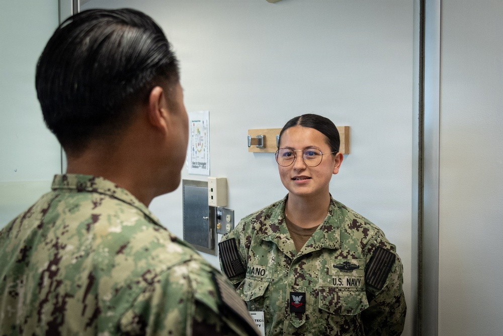 Defense Health Agency Senior Enlisted Leader visits Cherry Point Clinic