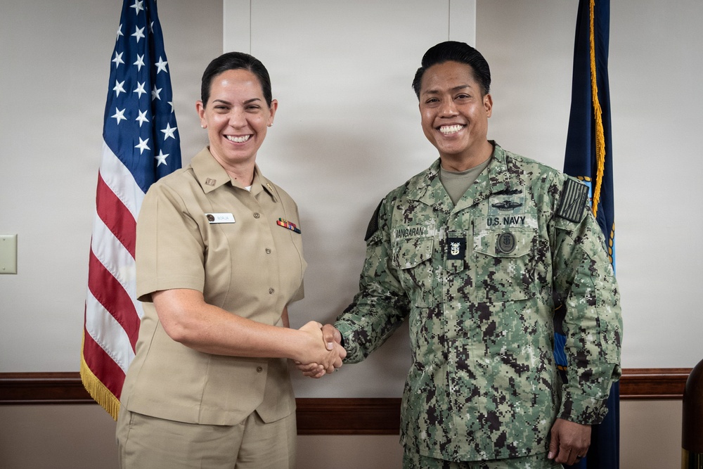 Defense Health Agency Senior Enlisted Leader visits Cherry Point Clinic