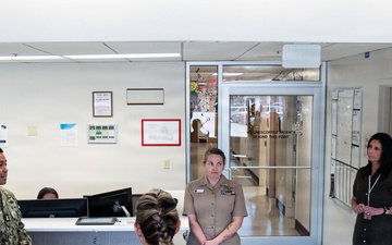 Defense Health Agency Senior Enlisted Leader visits Cherry Point Clinic