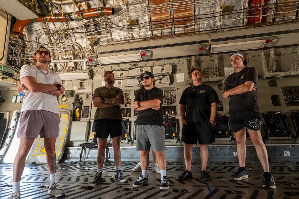 Spangdahlem Air Base celebrates nation's 250th Anniversary with Austin Snell during Super Saber Appreciation Day 2026