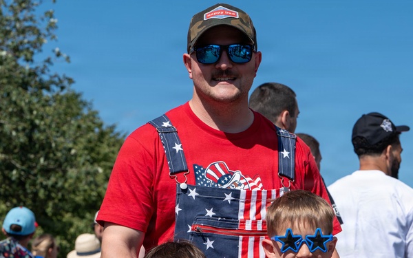 Military families celebrate nation's 250th Anniversary during Super Saber Appreciation Day 2026