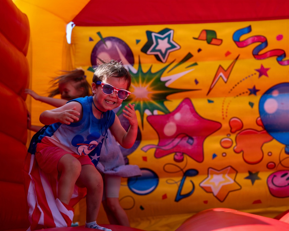Military families celebrate nation's 250th Anniversary during Super Saber Appreciation Day 2026