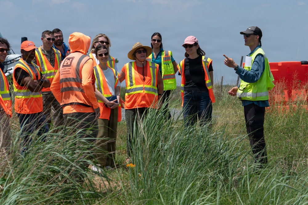 USACE Showcases Dredged Material Beneficial Reuse to International Partners