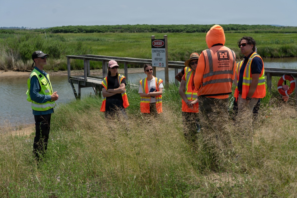 USACE Showcases Dredged Material Beneficial Reuse to International Partners