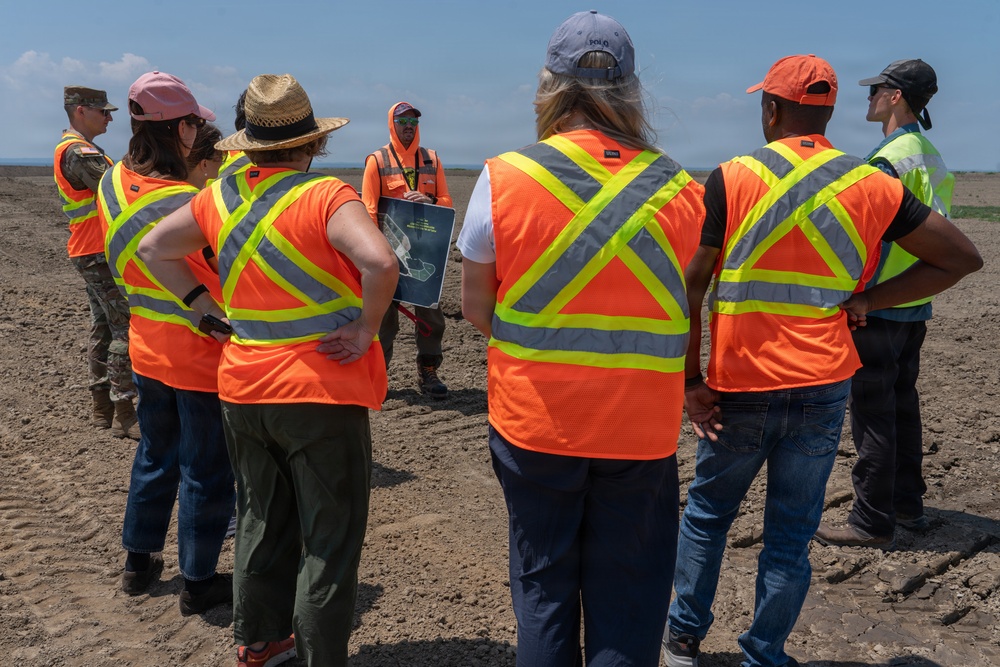 USACE Showcases Dredged Material Beneficial Reuse to International Partners