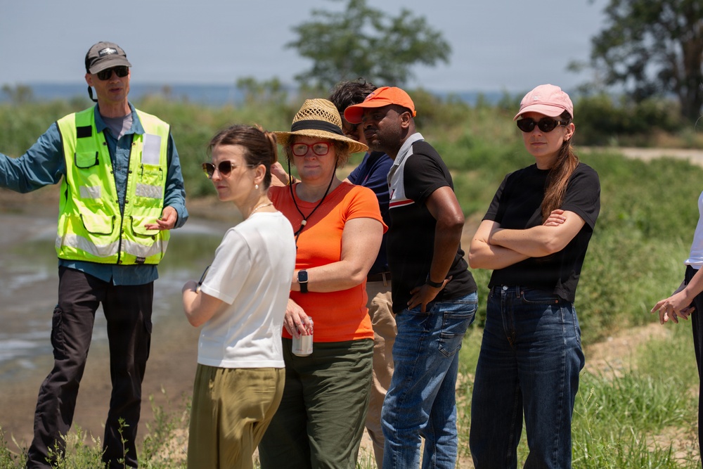 USACE Showcases Dredged Material Beneficial Reuse to International Partners