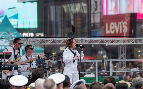 Navy Band Northeast Rocks Times Square for INR 250
