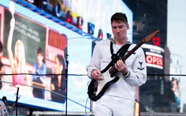 Navy Band Northeast Rocks Times Square for INR 250