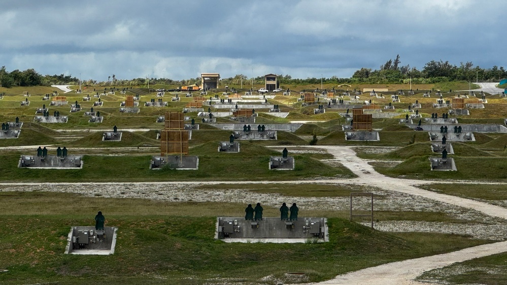 Lethality in the Pacific: P-735 Machine Gun Range hits major target fielding milestone at Marine Corps Base Camp Blaz