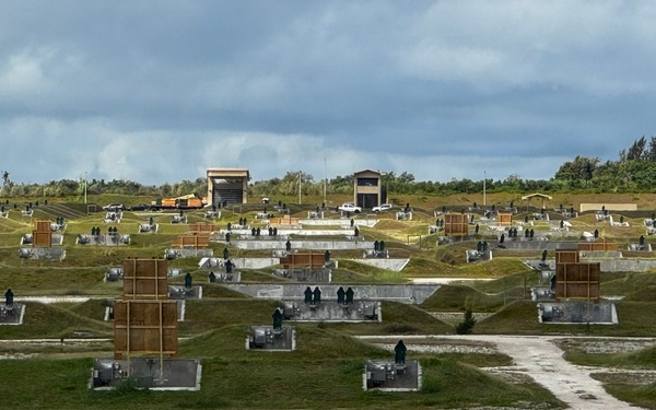 Lethality in the Pacific: P-735 Machine Gun Range hits major target fielding milestone at Marine Corps Base Camp Blaz
