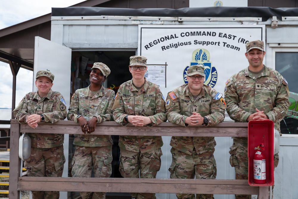 KFOR RC-E volunteers support Camp Bondsteel Soldier’s Closet