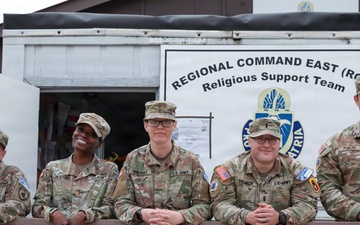 KFOR RC-E volunteers support Camp Bondsteel Soldier’s Closet