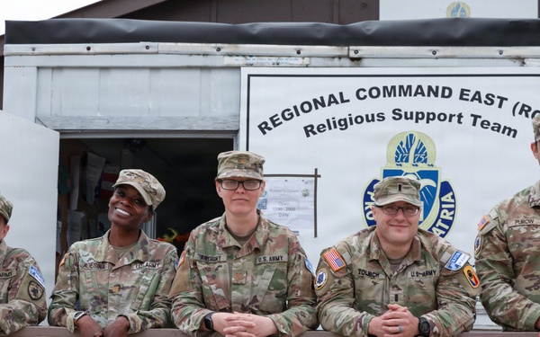 KFOR RC-E volunteers support Camp Bondsteel Soldier’s Closet