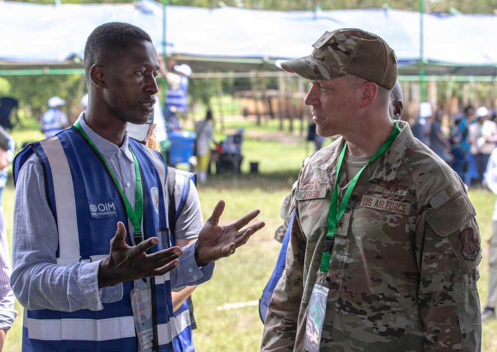 Togolese disaster-response officials conduct field training exercise with North Dakota state partners, SETAF-AF