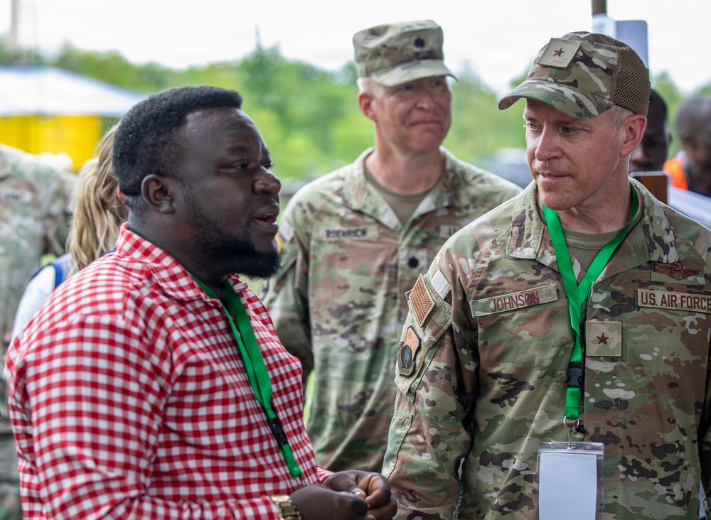 Togolese disaster-response officials conduct field training exercise with North Dakota state partners, SETAF-AF