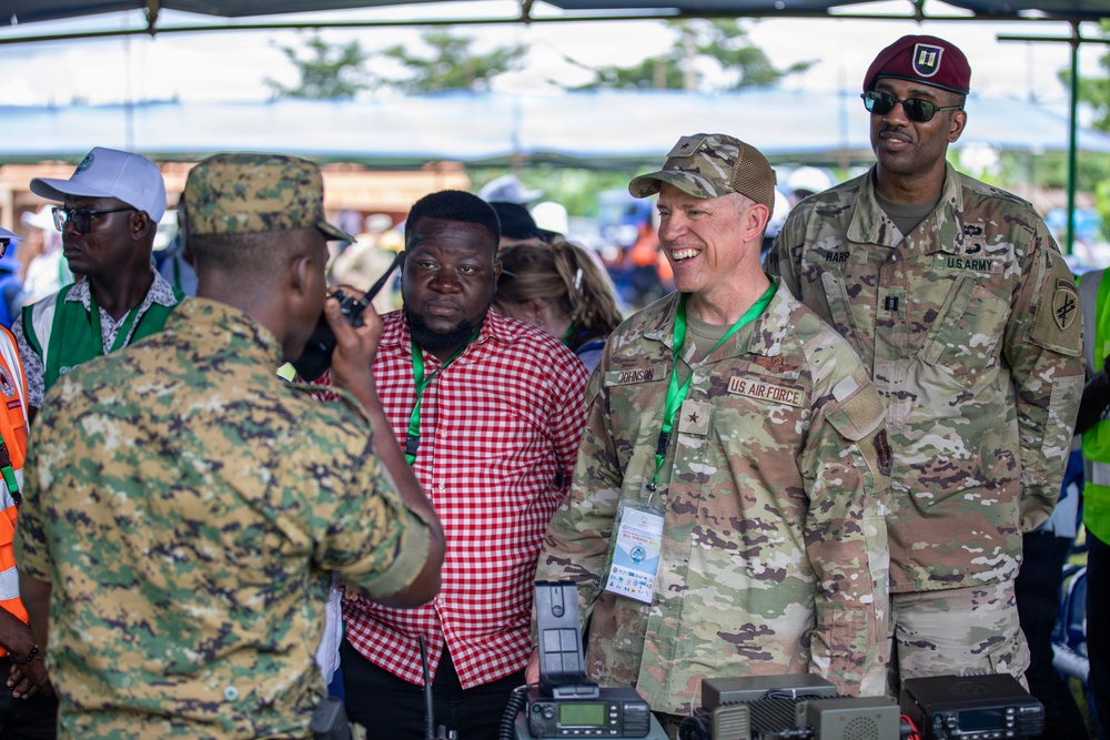 Togolese disaster-response officials conduct field training exercise with North Dakota state partners, SETAF-AF