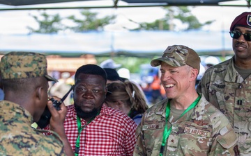 Togolese disaster-response officials conduct field training exercise with North Dakota state partners, SETAF-AF