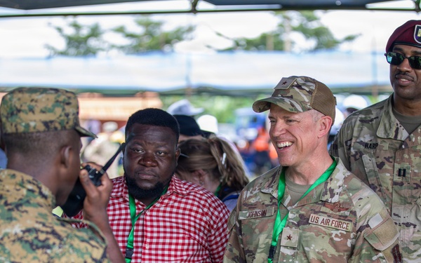 Togolese disaster-response officials conduct field training exercise with North Dakota state partners, SETAF-AF