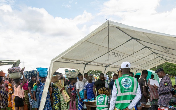 Togolese disaster-response officials conduct field training exercise with North Dakota state partners, SETAF-AF