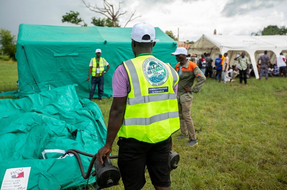 Togolese disaster-response officials conduct field training exercise with North Dakota state partners, SETAF-AF