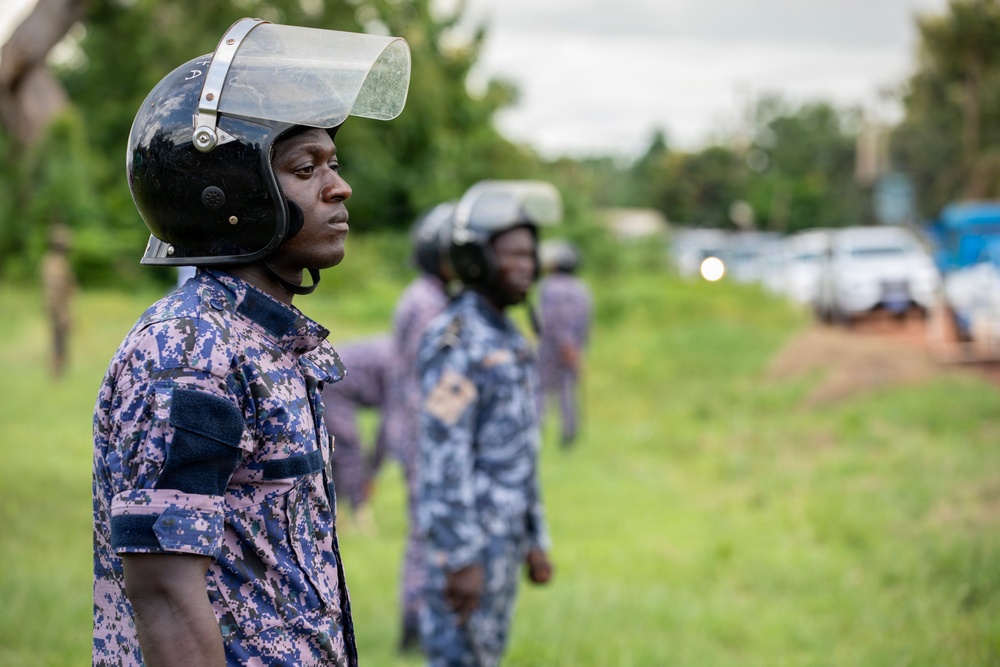 Togolese disaster-response officials conduct field training exercise with North Dakota state partners, SETAF-AF