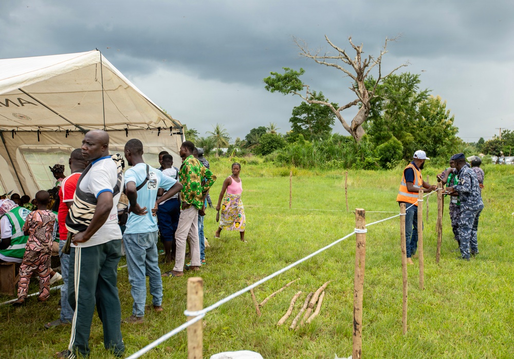 Togolese disaster-response officials conduct field training exercise with North Dakota state partners, SETAF-AF