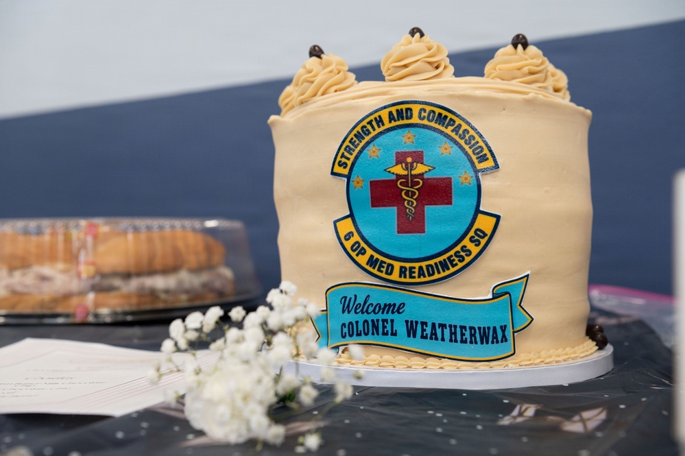 6th Operational Medical Readiness Squadron Change of Command 2026